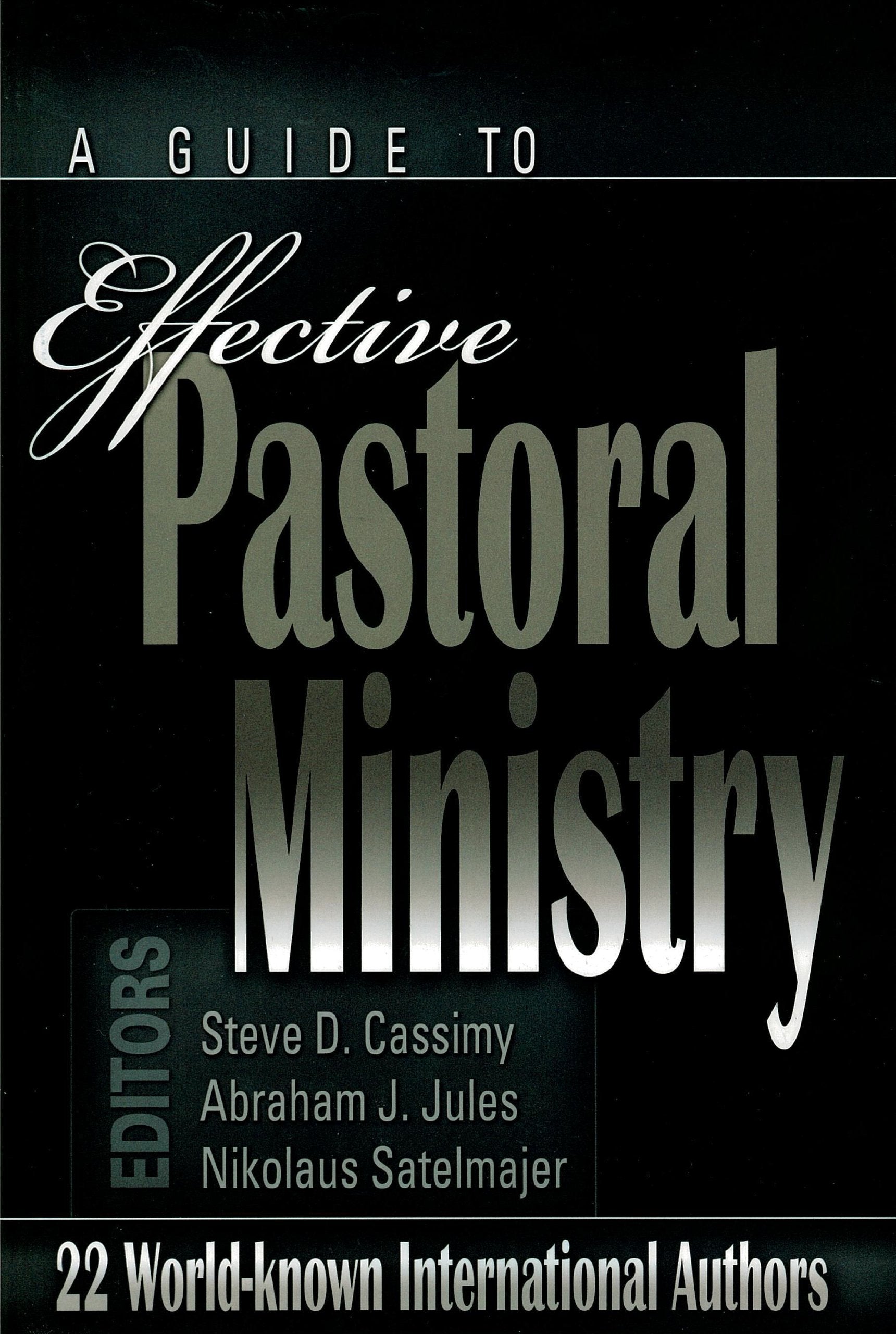 A Guide To Effective Pastoral Ministry,Used