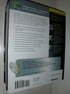 Windows 7 Inside Out, Deluxe Edition,Used