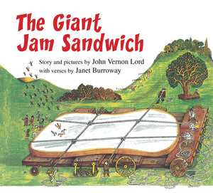 The Giant Jam Sandwich Lap Board Book,Used