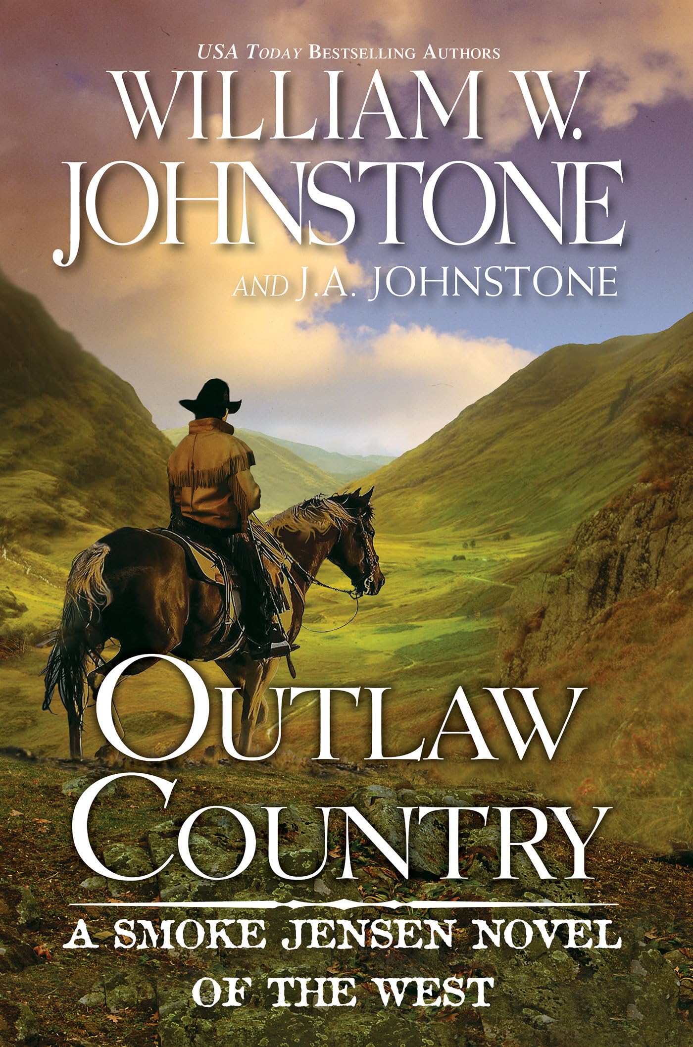 Outlaw Country (A Smoke Jensen Novel Of The West)-used