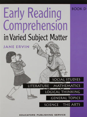 Early Reading Comprehension In Varied Subject Matter Book D,Used
