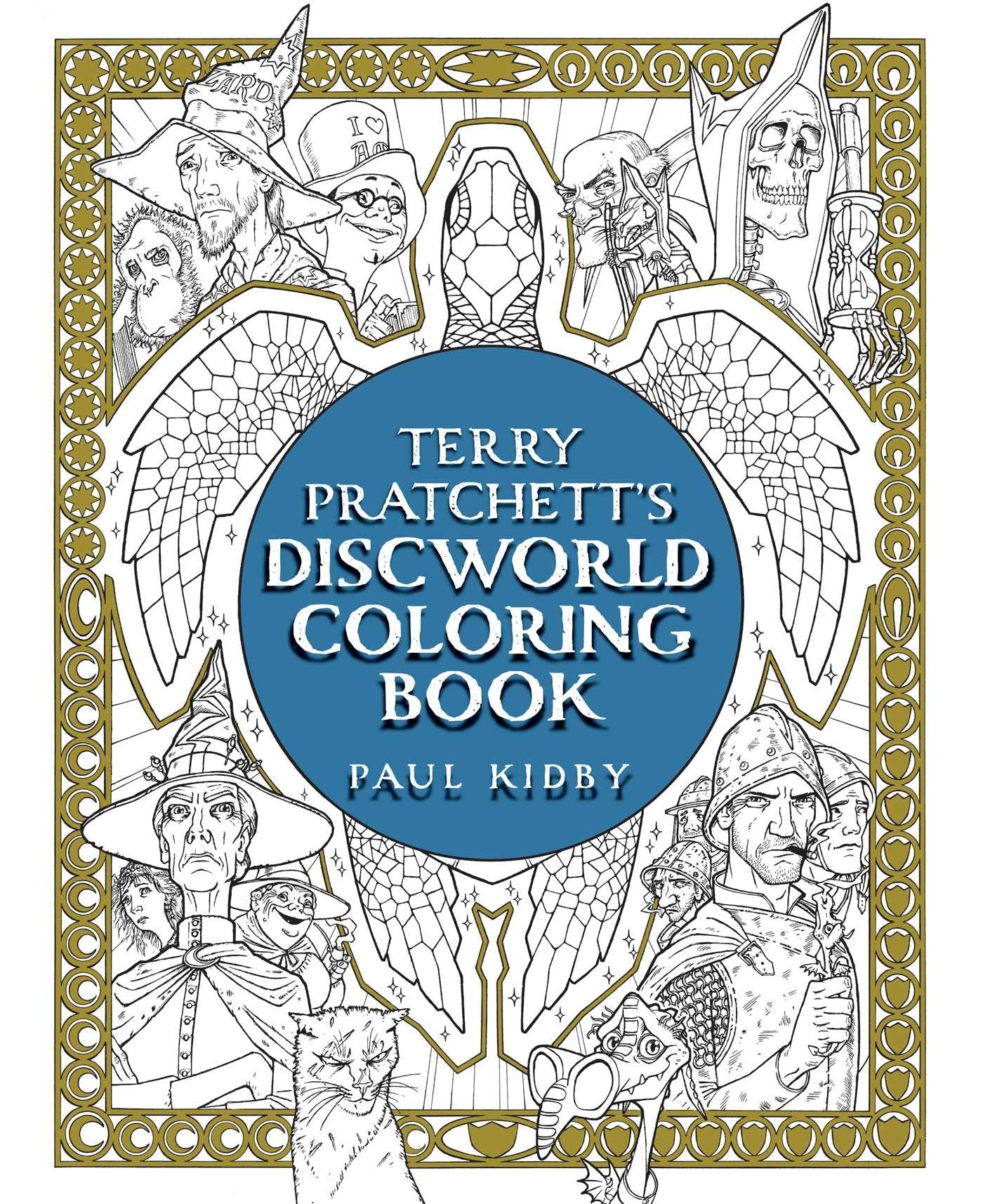 Terry Pratchett's Discworld Coloring Book,Used