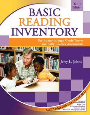 Basic Reading Inventory: PrePrimer Through Grade Twelve and Early Literacy Assessments With CDRom and Student Booklet,Used
