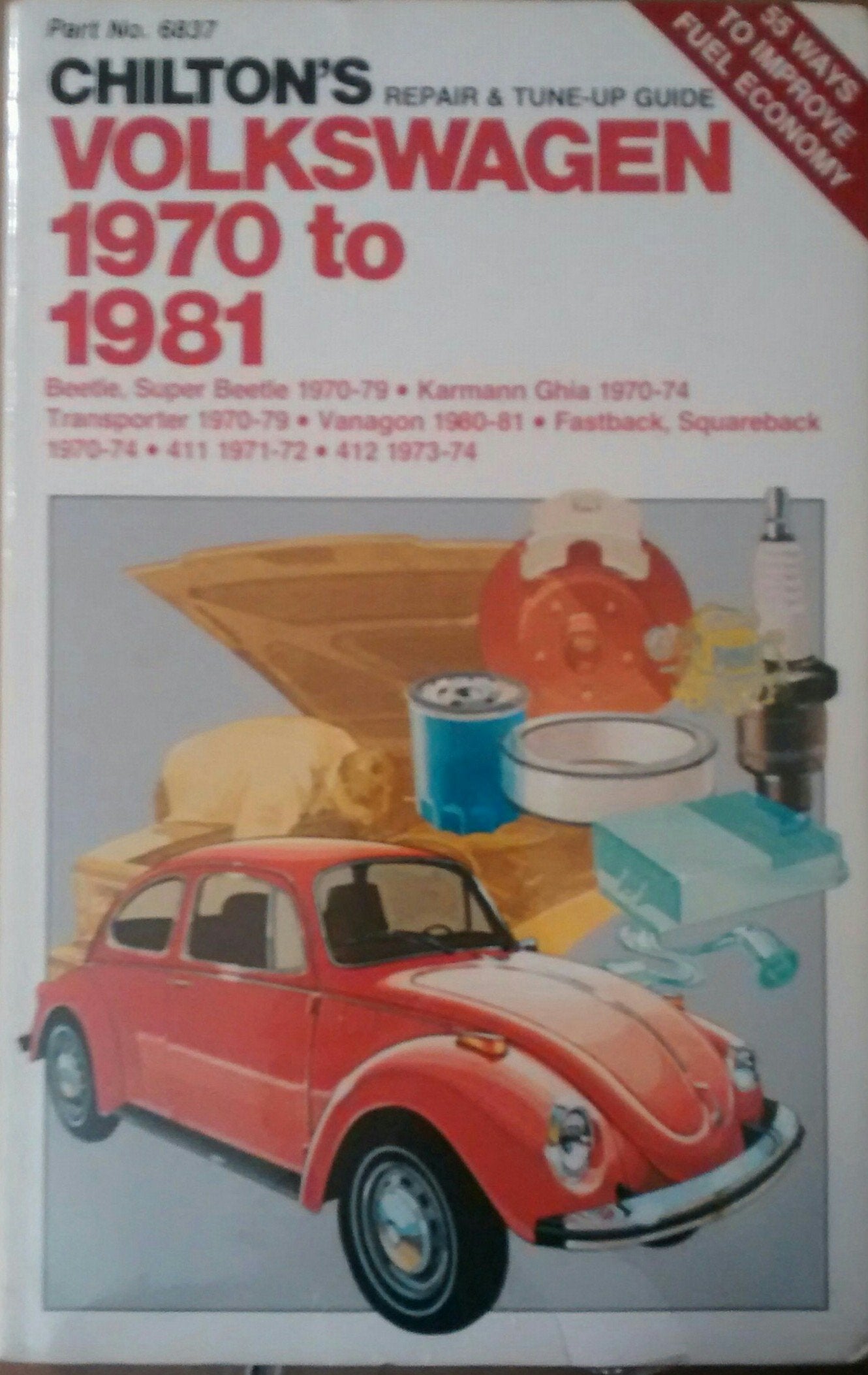 Chilton's Repair and Tune Up Guide, Volkswagen 1970 to 1981,Used