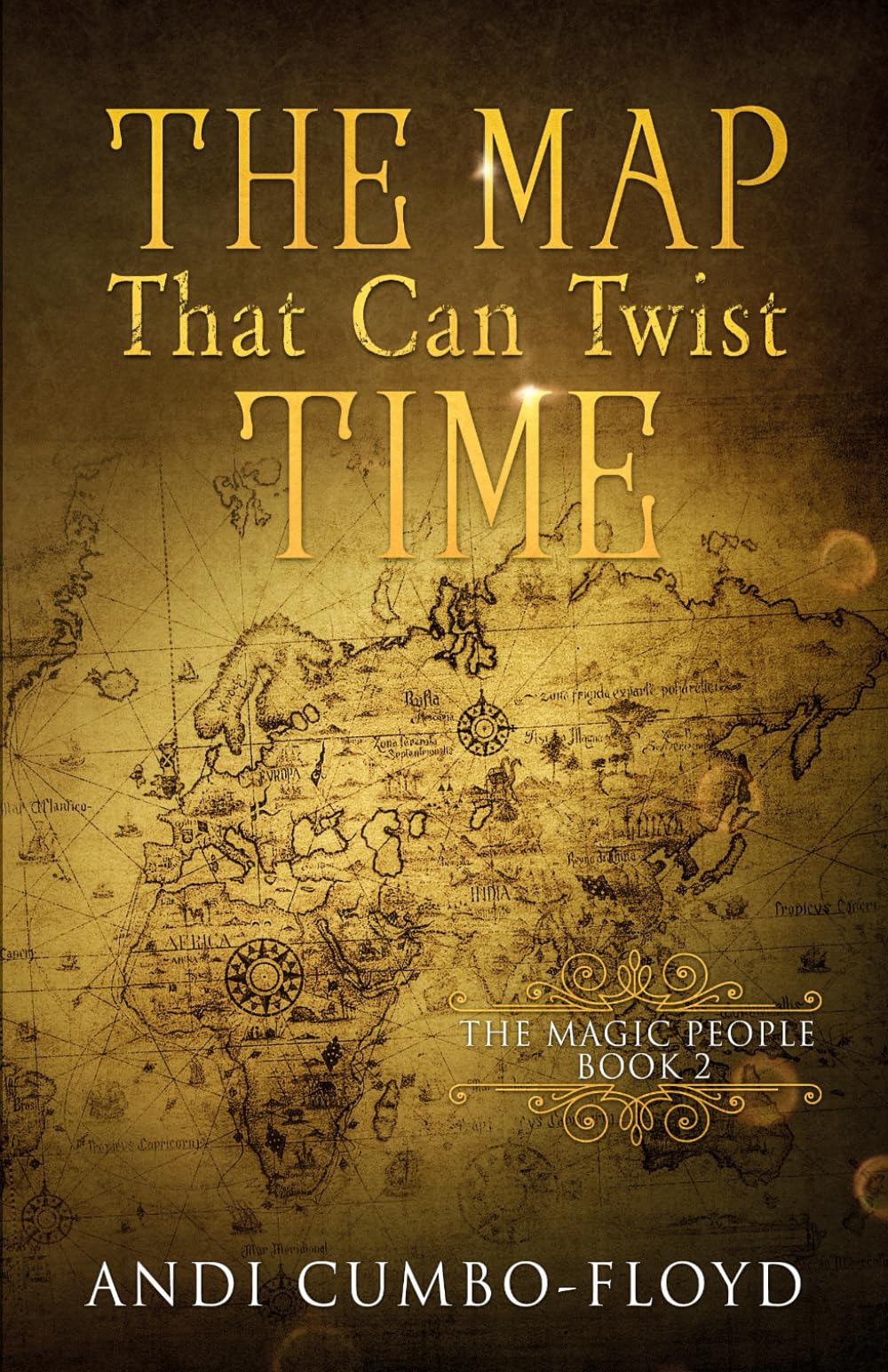 The Map That Can Twist Time (The Magic People),Used