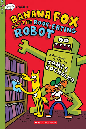 Banana Fox And The Bookeating Robot: A Graphix Chapters Book (Banana Fox #2) (2),Used