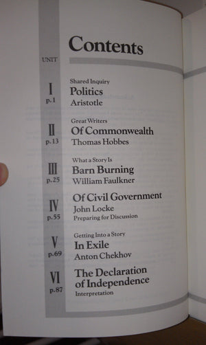 Introduction to Great Books: Second 2 Series,Used