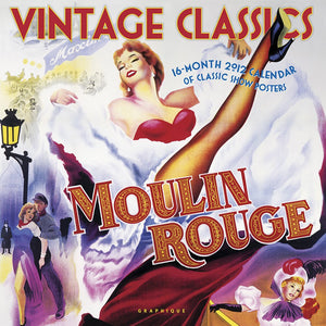 2012 Vintage Classics Wall Calendar,Used