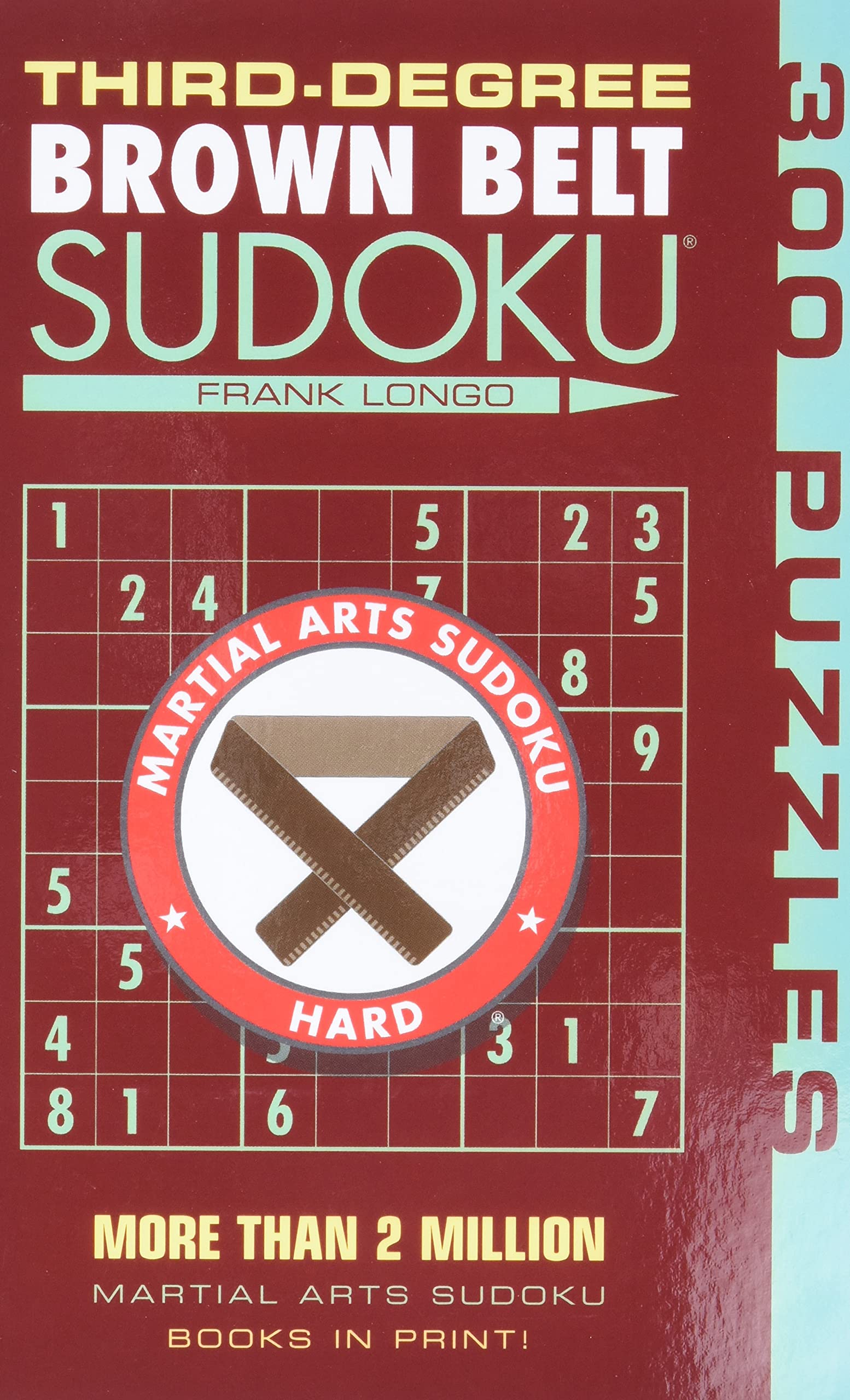 ThirdDegree Brown Belt Sudoku (Martial Arts Puzzles Series),Used