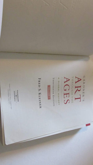 Gardners Art Through The Ages: A Global History: 1,New