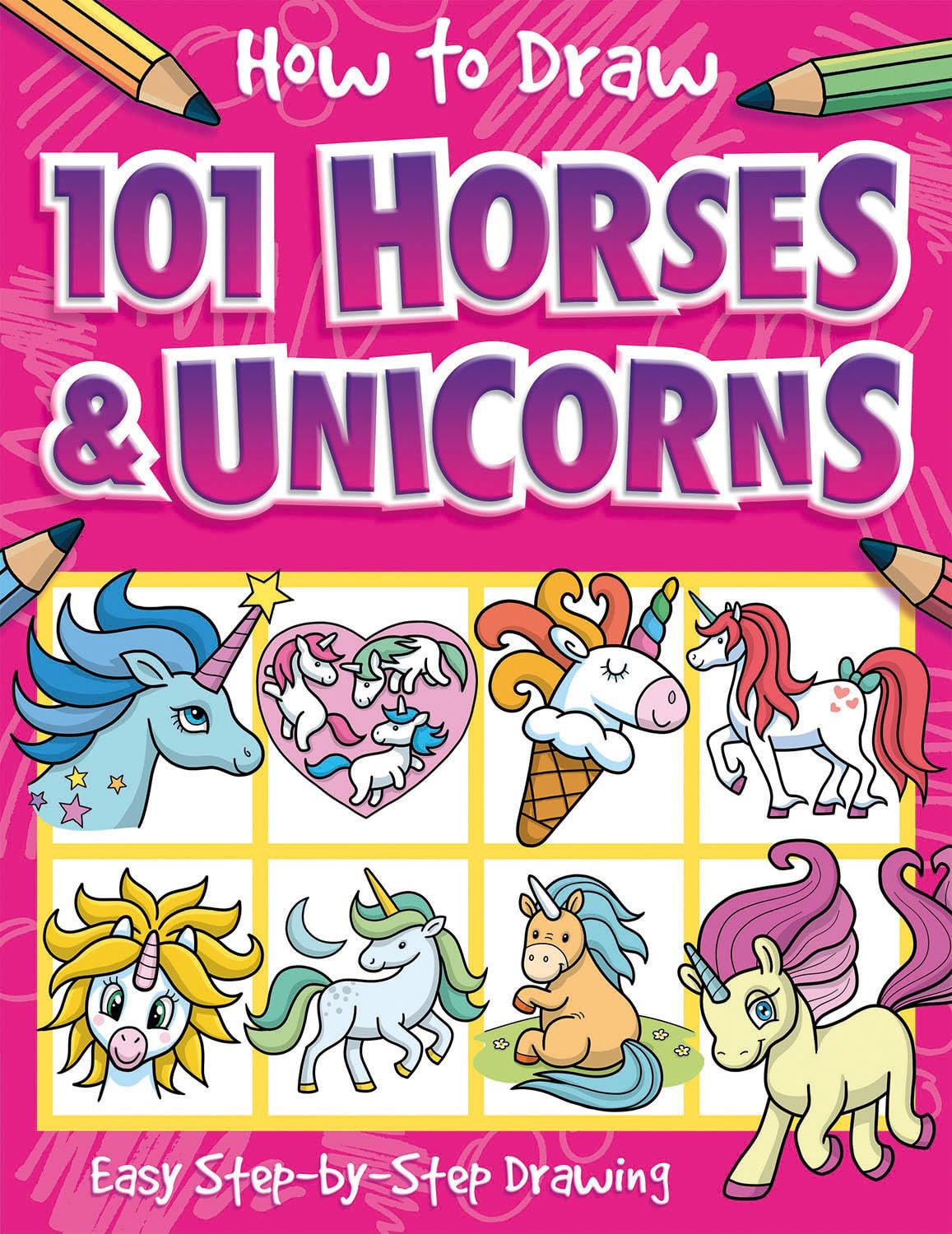 How to Draw 101 Horses and Unicorns,Used