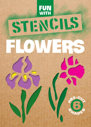Fun With Stencils: Flowers (Dover Little Activity Books: Flowers),New