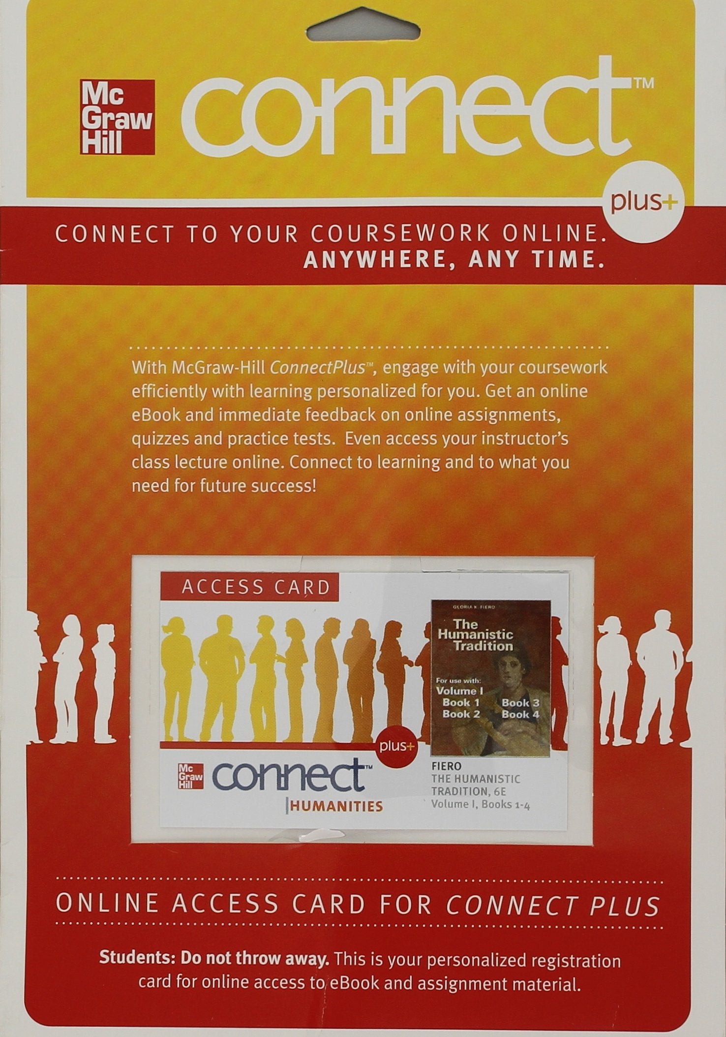 Connect Access Card for The Humanistic Tradition (Volume 1; Books 1 to 4),Used
