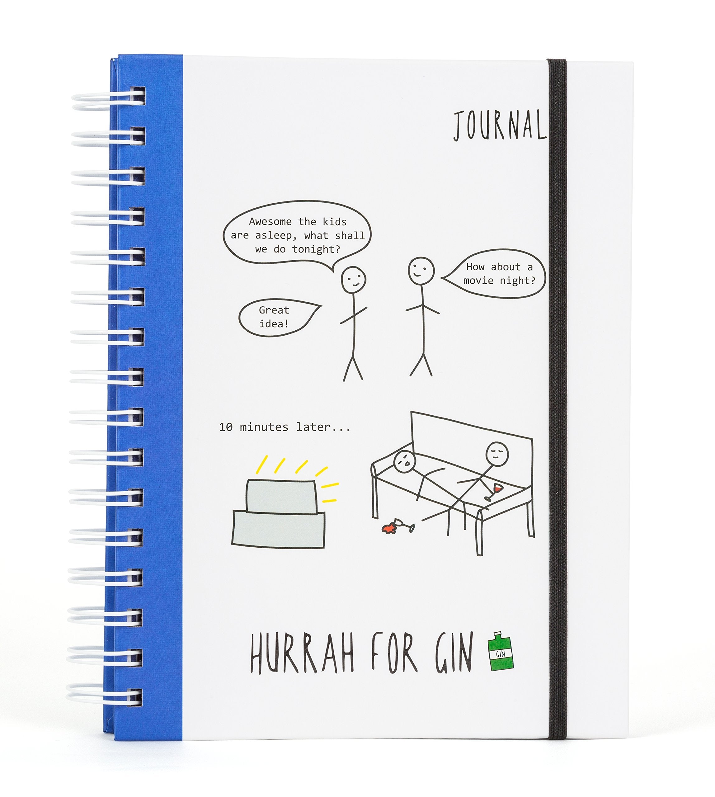 Hurrah For Gin Tabbed Journal