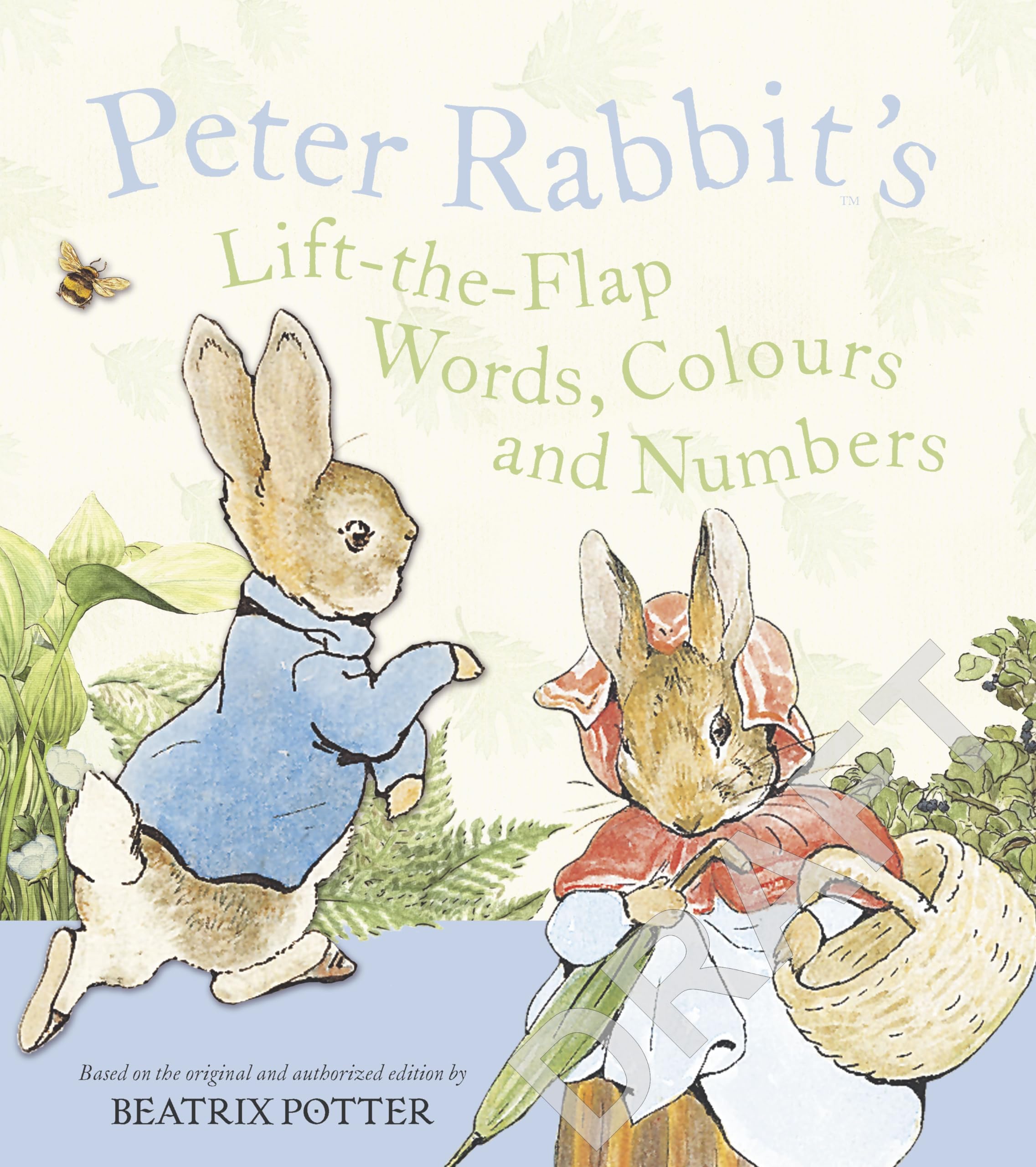 Peter Rabbit LifttheFlap Words, Colors, and Numbers (R/I) (Potter),Used