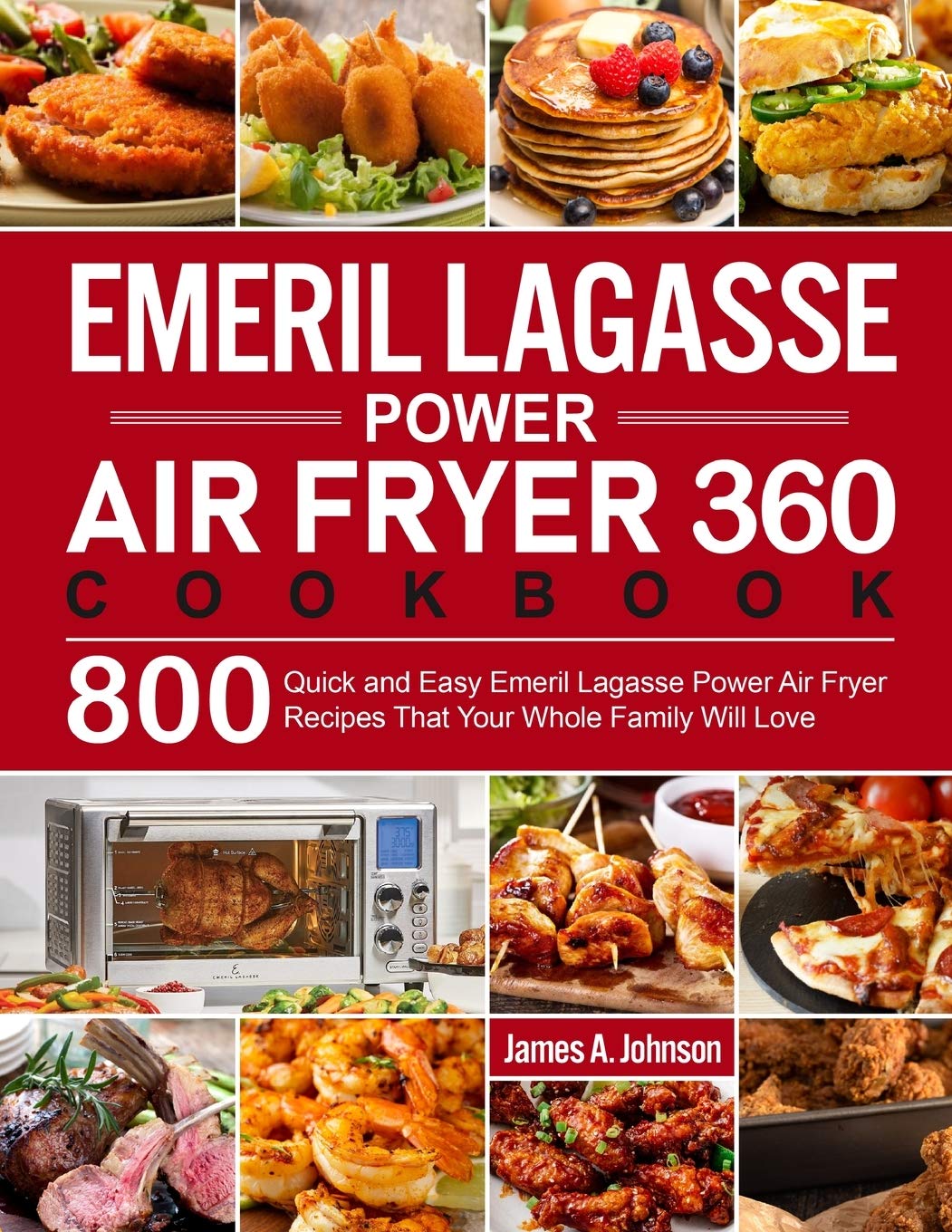 Emeril Lagasse Power Air Fryer 360 Cookbook,Used