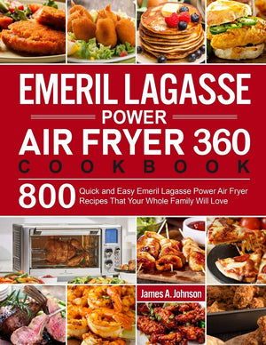 Emeril Lagasse Power Air Fryer 360 Cookbook,Used
