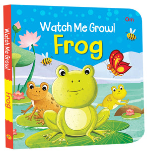 Board Book: Watch Me Grow! Frog- Activity Book For Children Age 3-5 Years