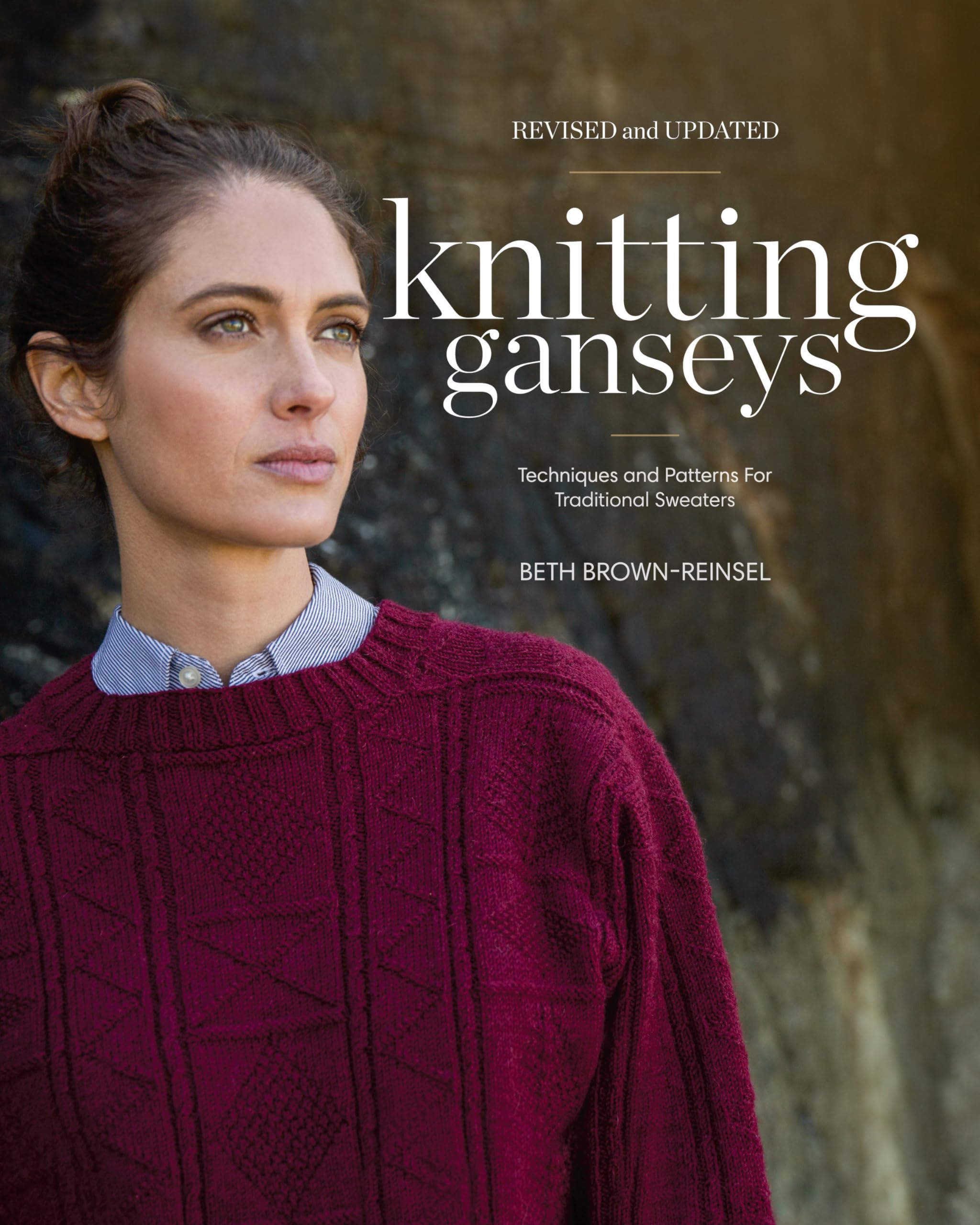 Knitting Ganseys, Revised and Updated: Techniques and Patterns for Traditional Sweaters,Used