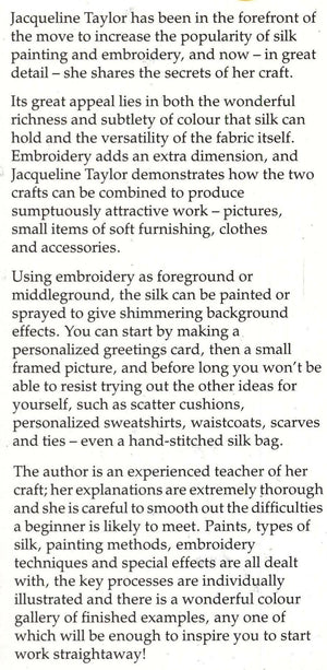 Painting and Embroidery on Silk,Used