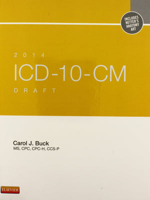 ICD10CM, 2014 Draft: Includes Netter's Anatomy Art,Used