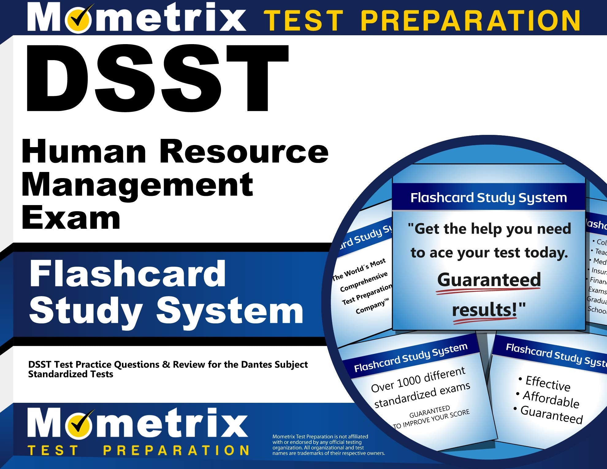 Dsst Human Resource Management Exam Flashcard Study System: Dsst Test Practice Questions & Review For The Dantes Subject Standar,Used