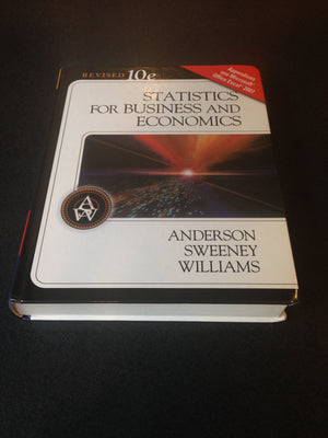 Statistics For Business And Economics, 10Th Revised Edition (Available Titles Aplia),New
