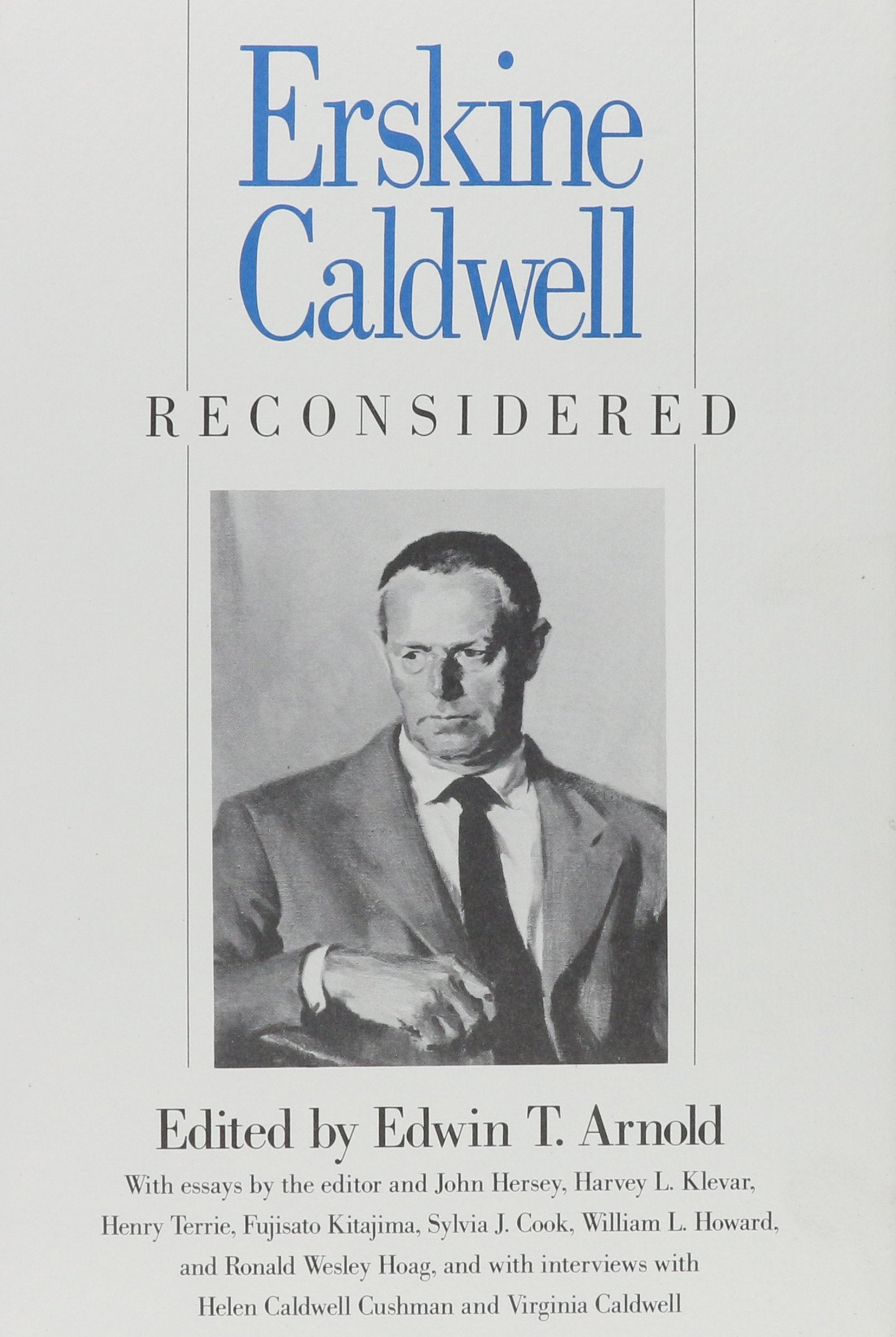 Erskine Caldwell Reconsidered (Southern Quarterly Series),New
