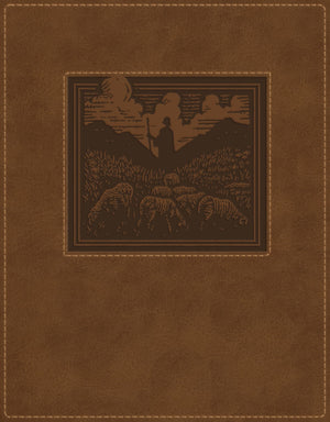 Nkjv New Testament, Tracing Edition: Engaging The Scripture Word By Word (Brown Leathersoft Over Board)
