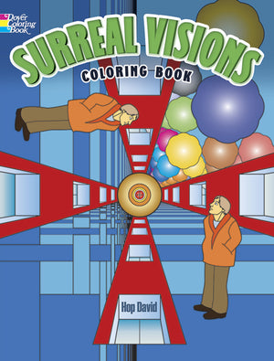 Surreal Visions Coloring Book (Dover Coloring Books),Used