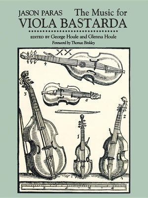 Music For Viola Bastarda (Indiana University Social Science Series; No. 31),Used