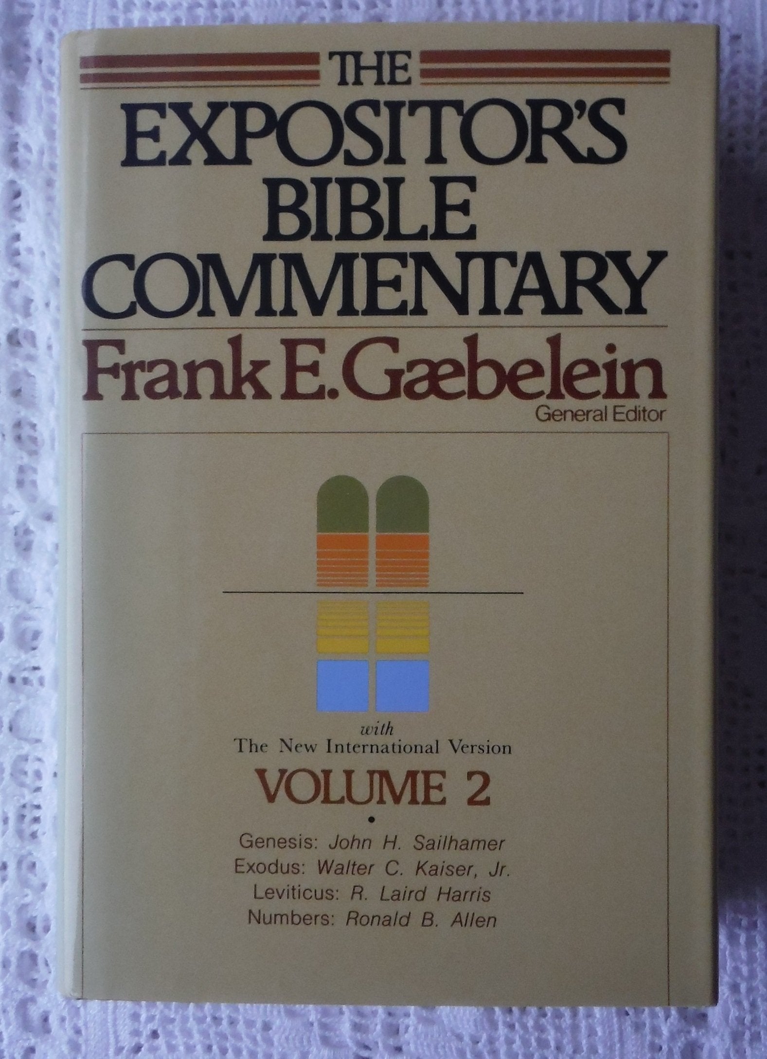 The Expositor's Bible Commentary with New International Version: Genesis, Exodus, Levitcus, Numbers Volume 2,Used