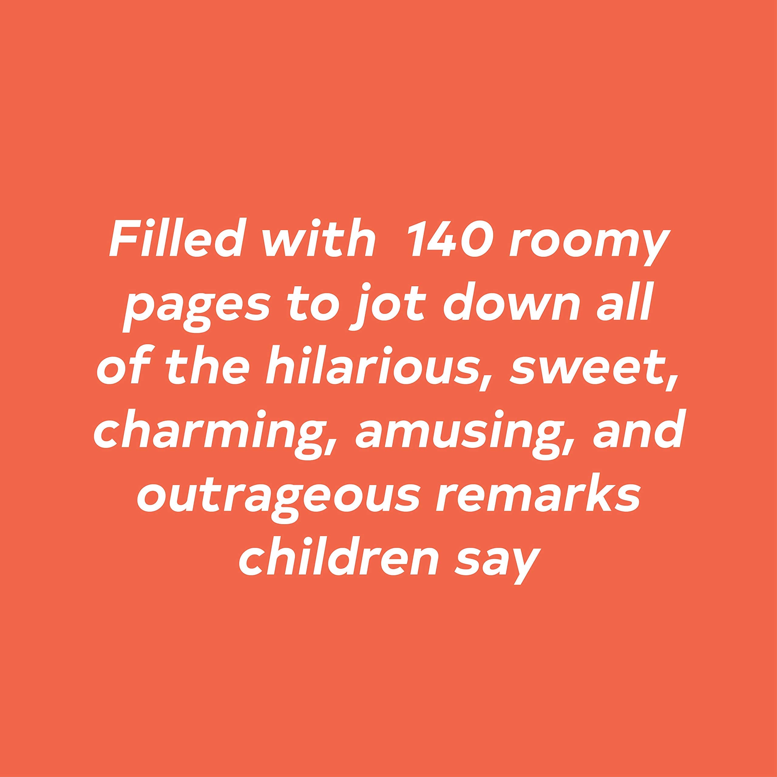 My Quotable Kid: A Parents' Journal Of Unforgettable Quotes,Used