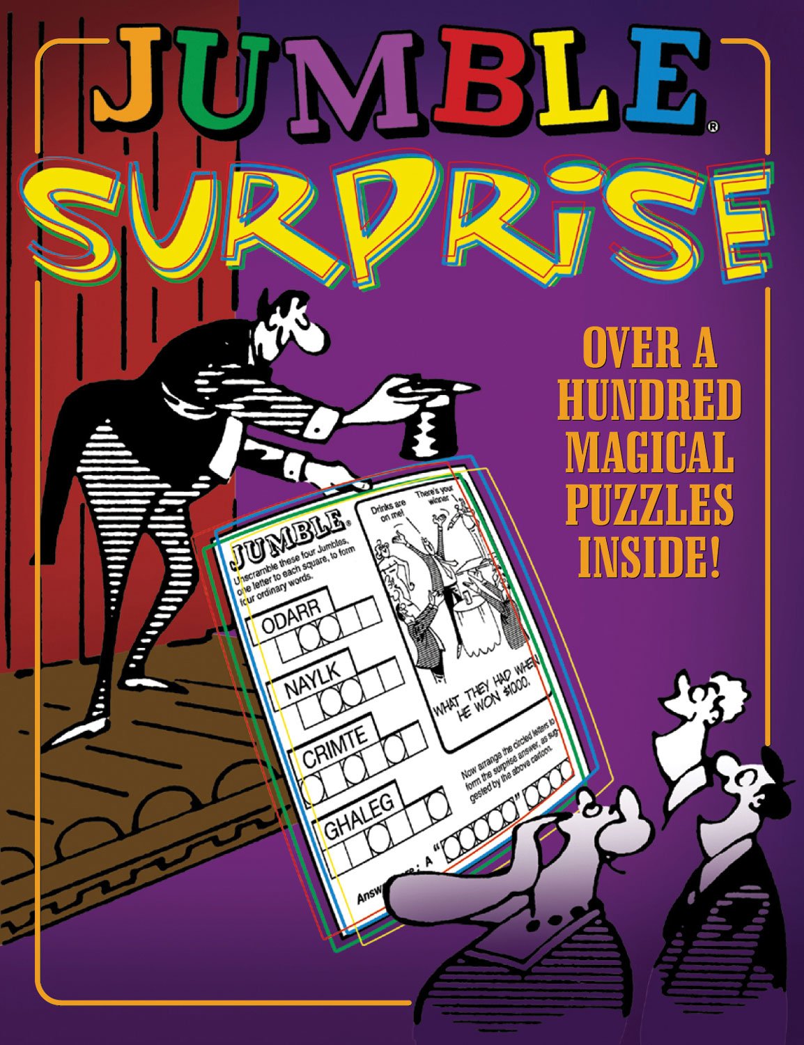 Jumble Surprise: Over a Hundred Magical Puzzles Inside!,Used