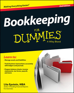 Bookkeeping For Dummies (For Dummies Series),Used