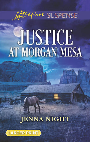 Justice at Morgan Mesa (Love Inspired Suspense),Used