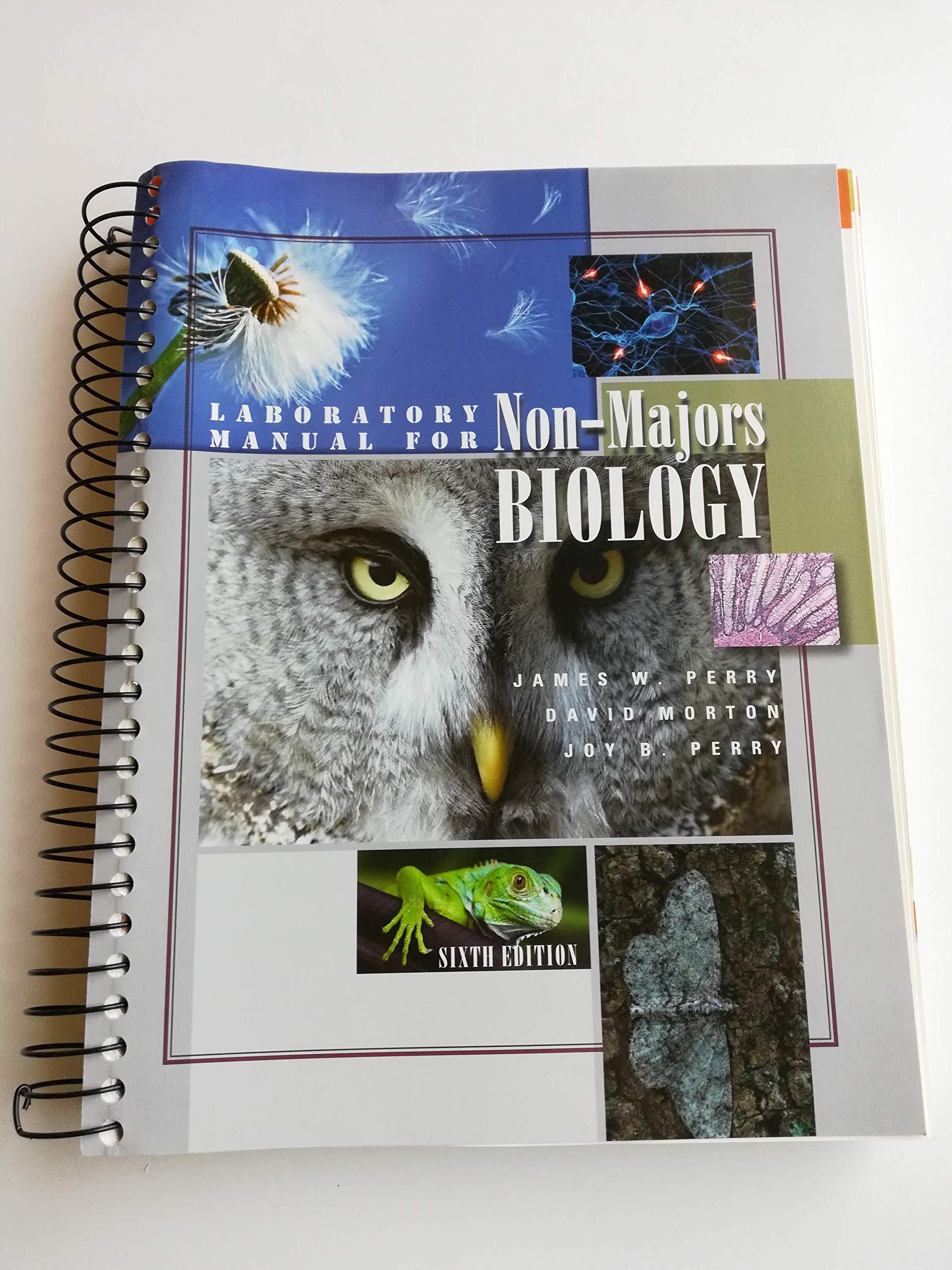 Laboratory Manual for NonMajors Biology,New