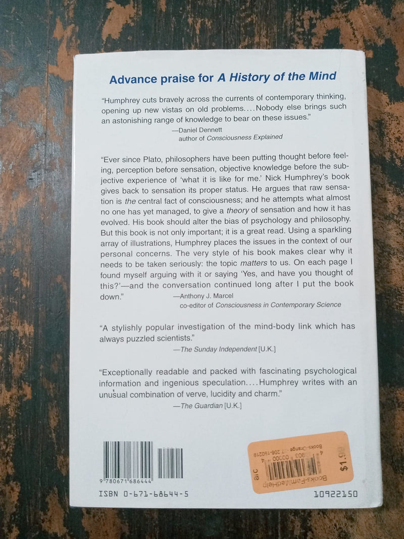 History of the Mind,Used