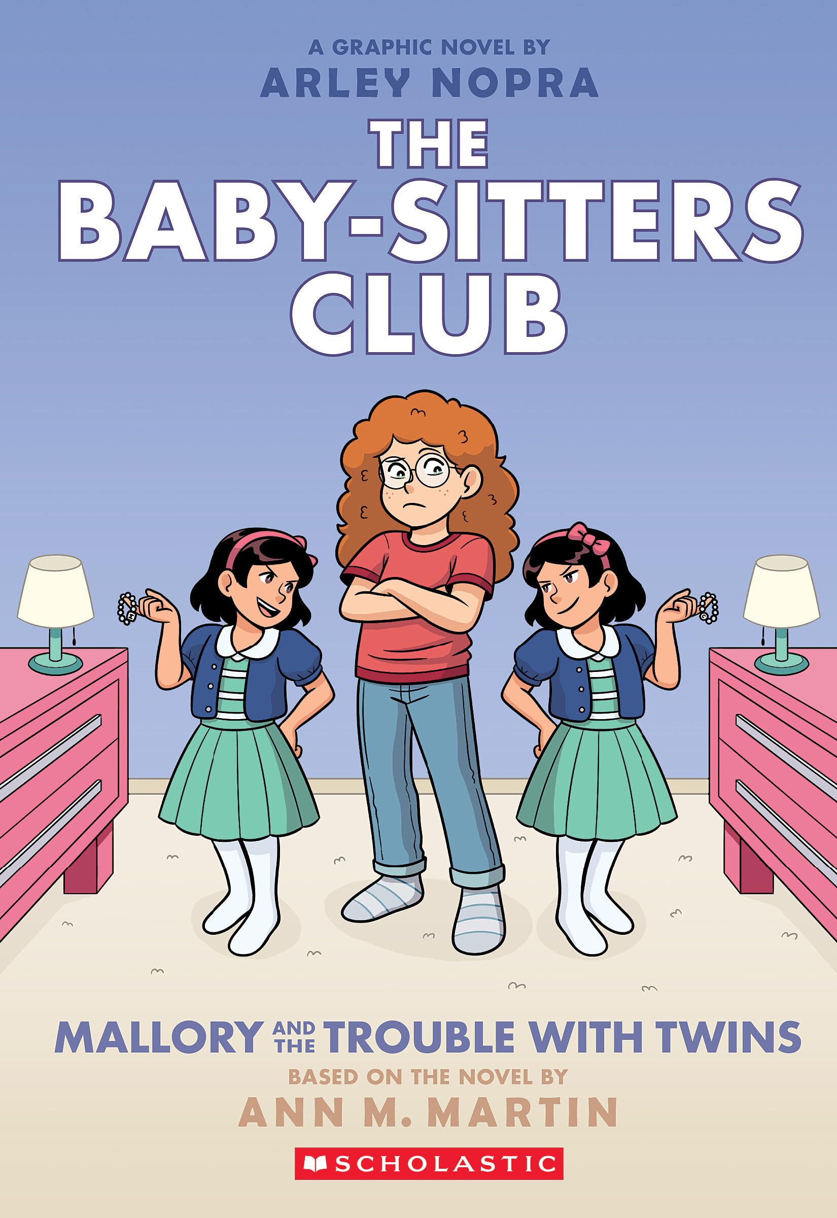 Mallory and the Trouble with Twins: A Graphic Novel (The Babysitters Club #17) (The BabySitters Club Graphix)