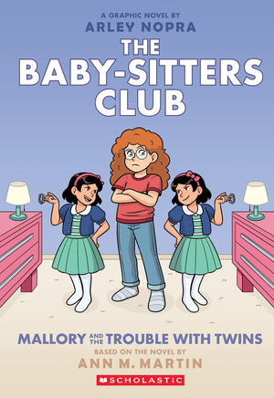Mallory and the Trouble with Twins: A Graphic Novel (The Babysitters Club #17) (The BabySitters Club Graphix)