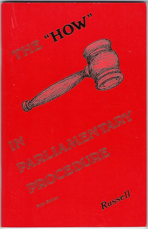 How In Parliamentary Procedure,Used