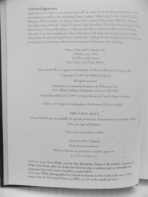 The Wilde Album,Used
