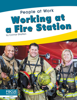 Working at a Fire Station (People at Work),Used