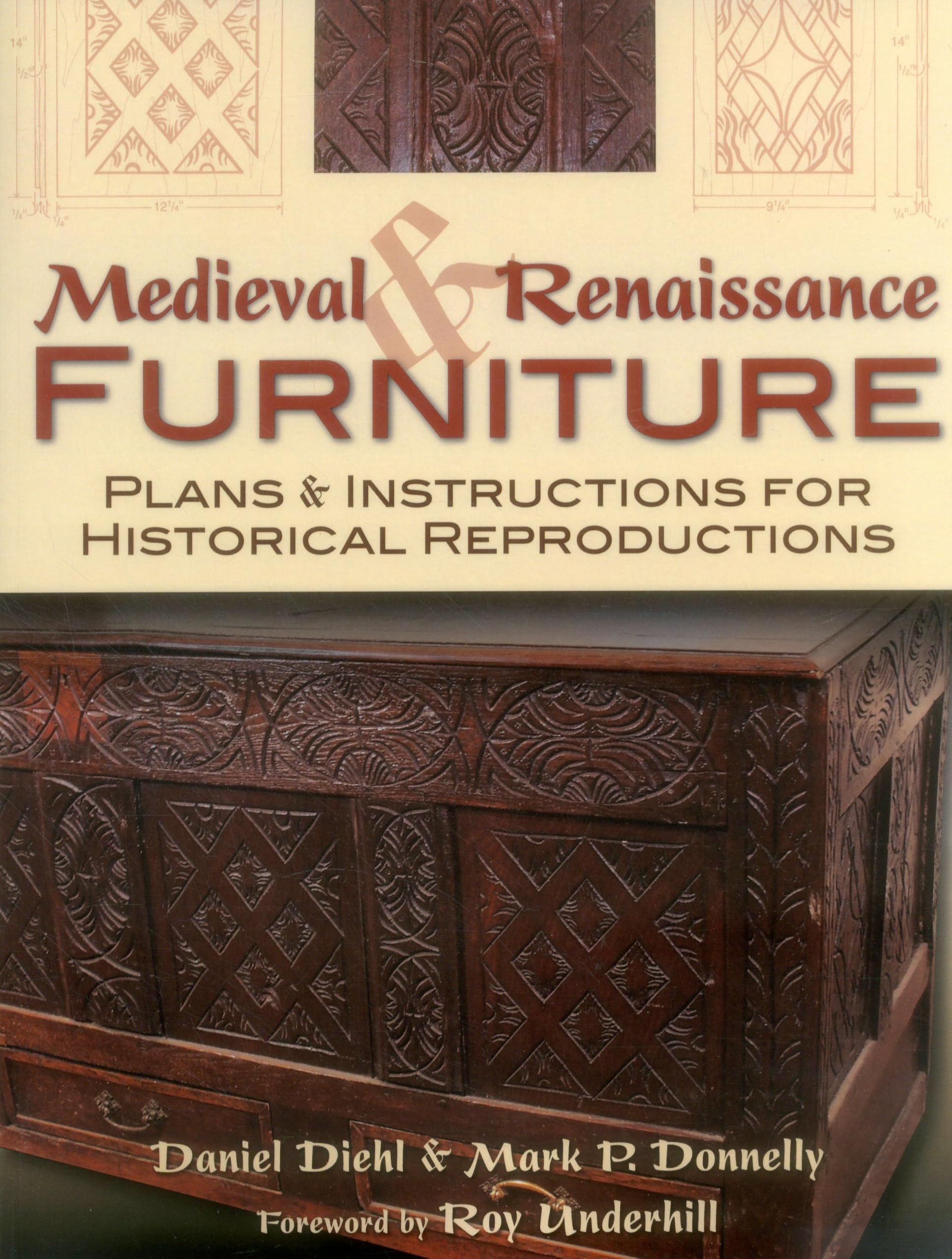 Medieval & Renaissance Furniture: Plans & Instructions For Historical Reproductions,New