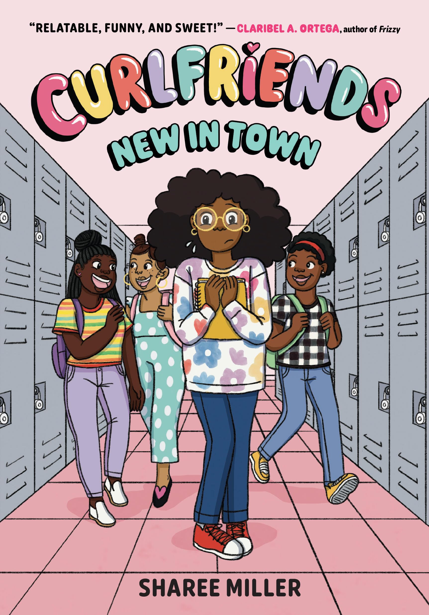Curlfriends: New In Town (A Graphic Novel) (Curlfriends, 1),New