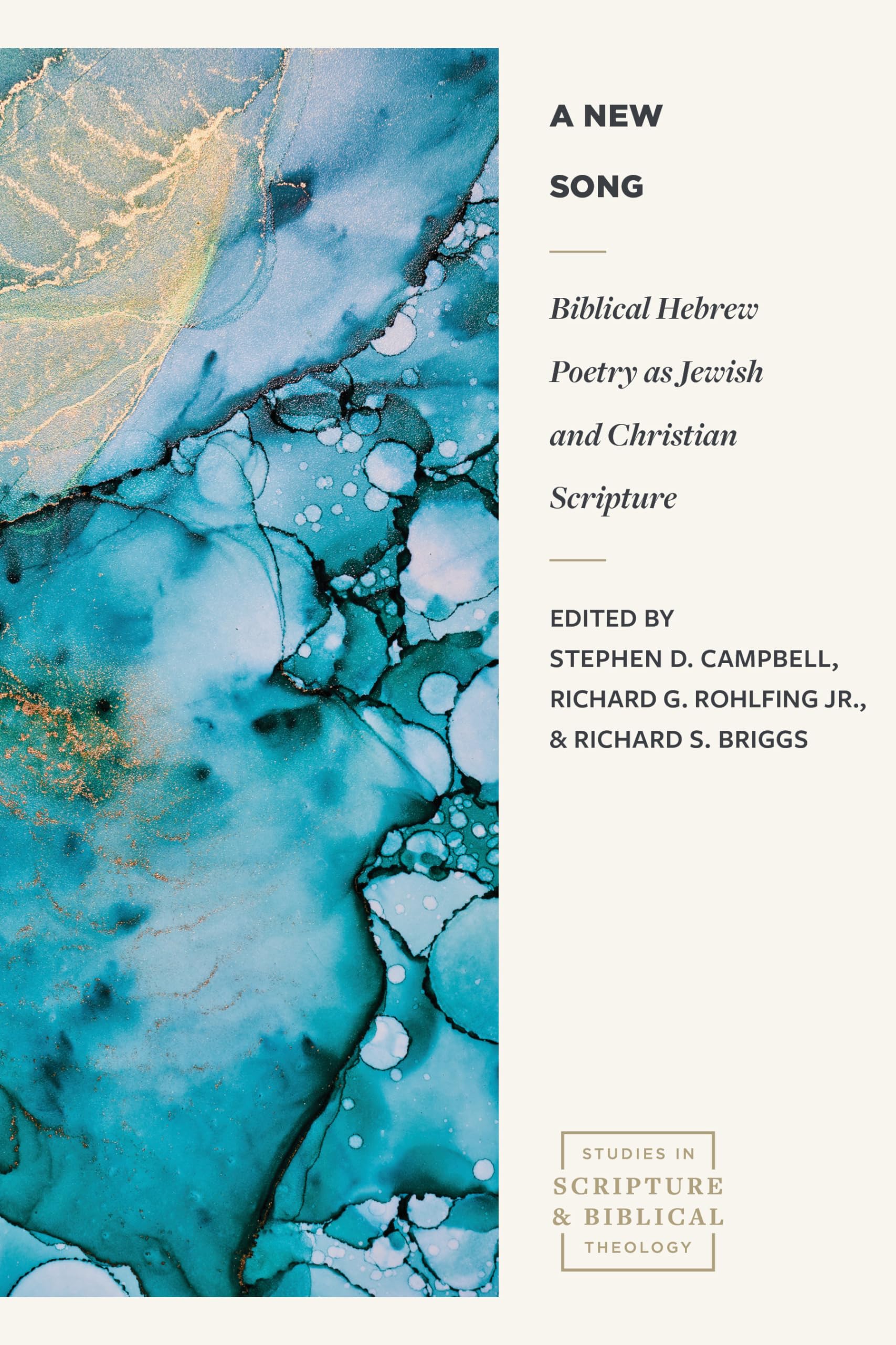 A New Song: Biblical Hebrew Poetry as Jewish and Christian Scripture (Studies in Scripture and Biblical Theology),Used