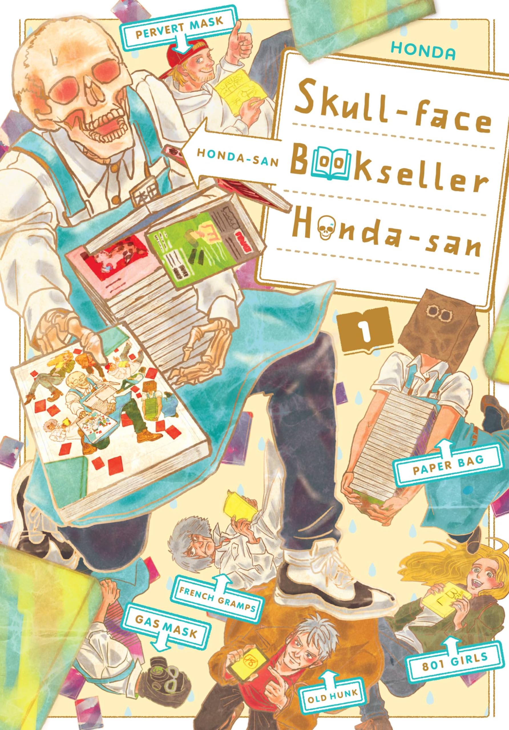 Skullface Bookseller Hondasan, Vol. 1 (Skullface Bookseller Hondasan, 1)