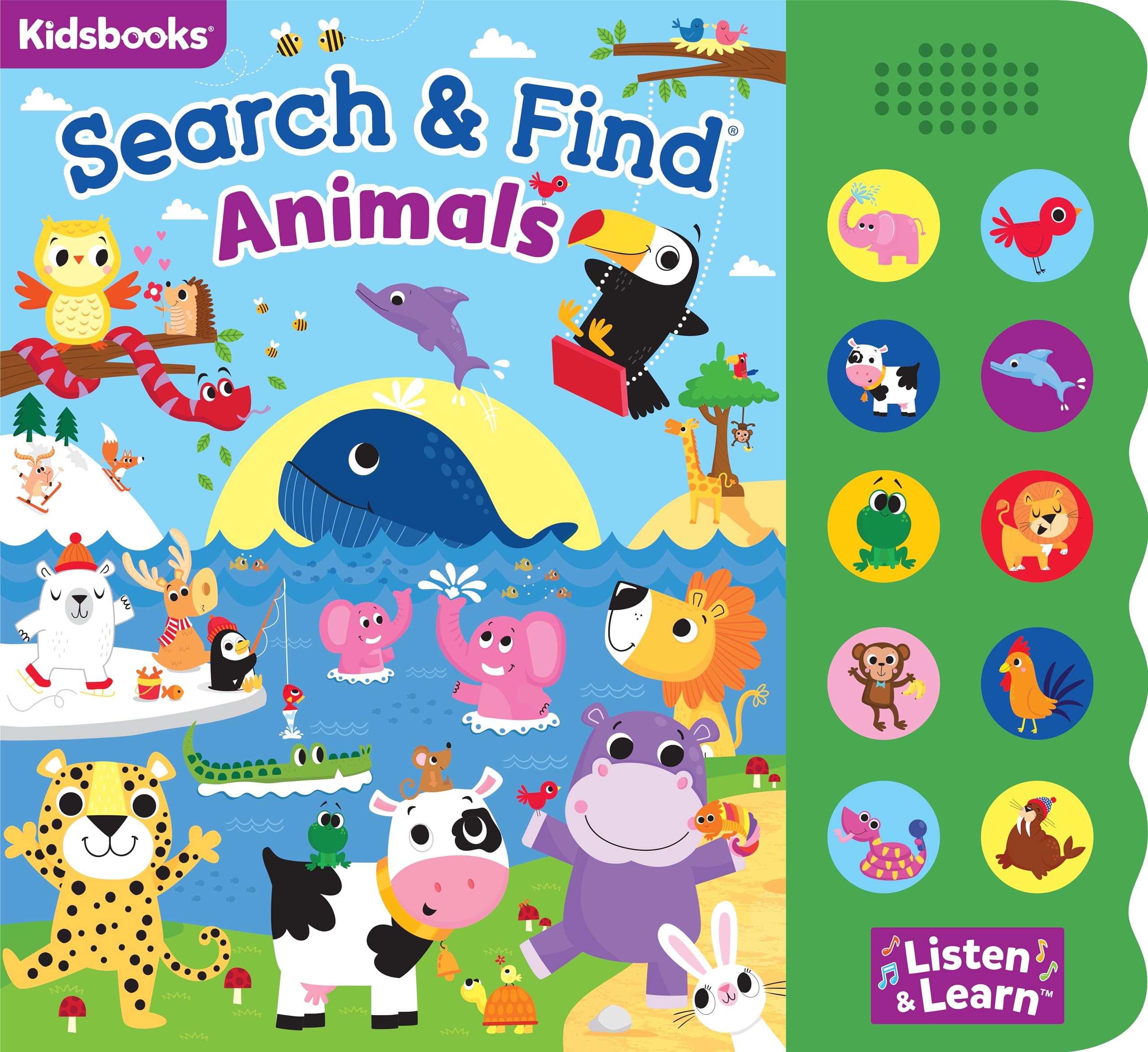 Search & Find: Animals Sound BookWith 10 FuntoPress Buttons, a Perfect FunFilled Way to Introduce Children to Animals (Searc,Used