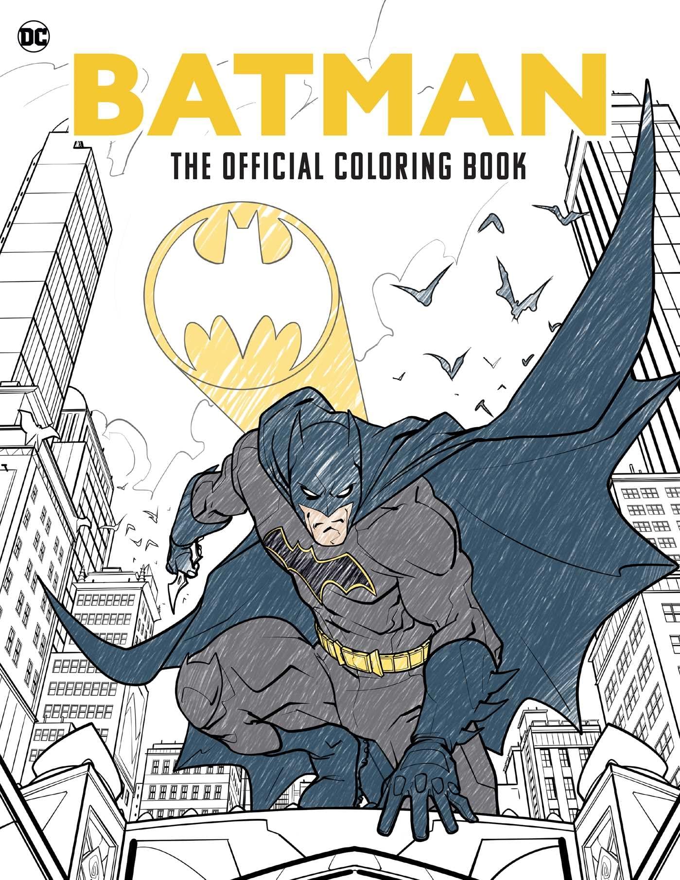 Batman: The Official Coloring Book,Used