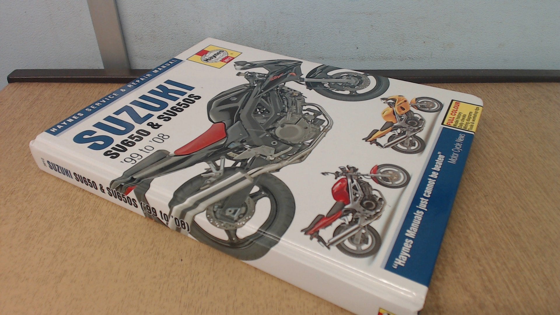Suzuki: SV650 & SV650S 9908 (Haynes Service & Repair Manual),Used